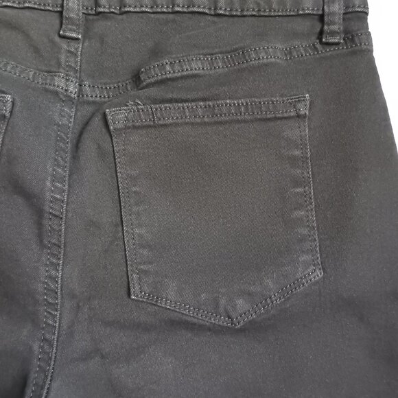 Sonoma Black Straight Leg Jeans Size 8 Petite - Picture 7 of 9